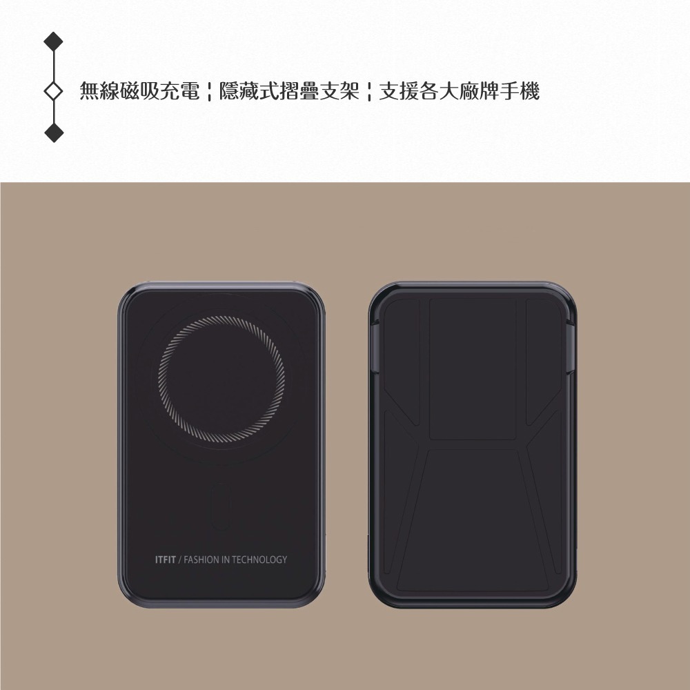 Samsung 三星 原廠公司貨 ITFIT 支架式磁吸行動電源 2800mAh / ITPW33 (盒裝)-細節圖8