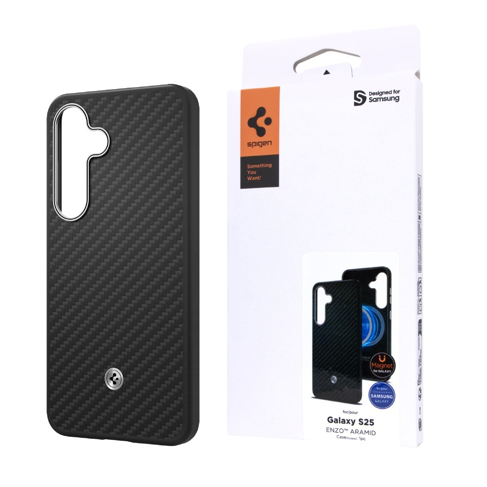 Samsung 三星 原廠公司貨 S25 Spigen-Enzo 軍規磁吸保護殼 FPS931 (盒裝)-細節圖2