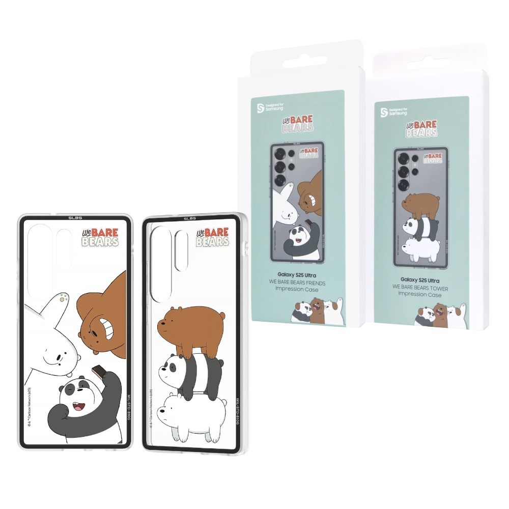 Samsung 三星 原廠公司貨 S25 Ultra We Bare Bears 聯名保護殼 FPS938 (盒裝)-細節圖2