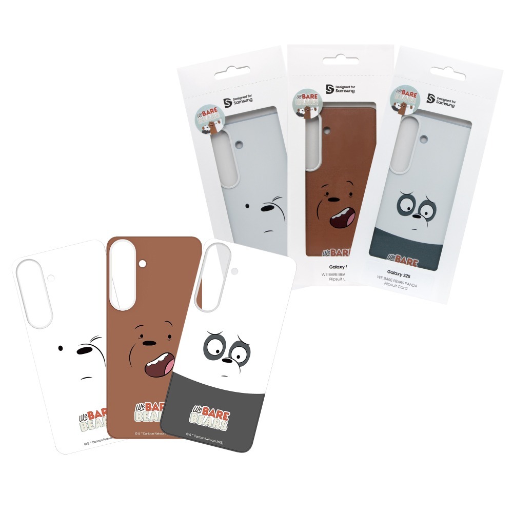 Samsung 三星 原廠公司貨 S25 We Bare Bears 主題感應卡 TOS931 (吊卡原裝)-細節圖2