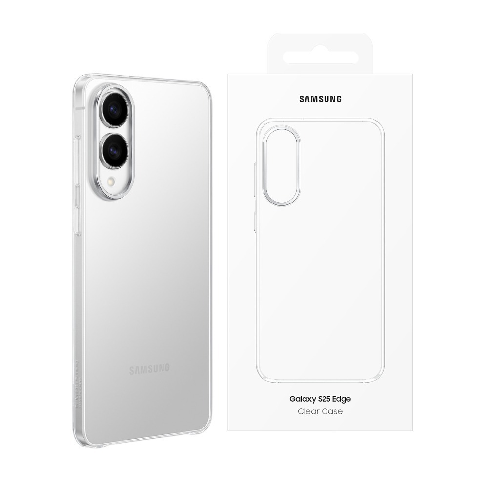 Samsung 三星 原廠公司貨 Galaxy S25 Edge 透明保護殼 QS937 (盒裝)-細節圖2