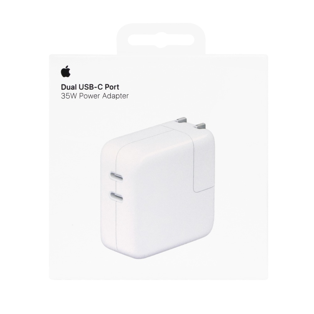 Apple 原廠公司貨A2676 / 35W 雙 USB-C 埠電源轉接器 (盒裝)-細節圖2