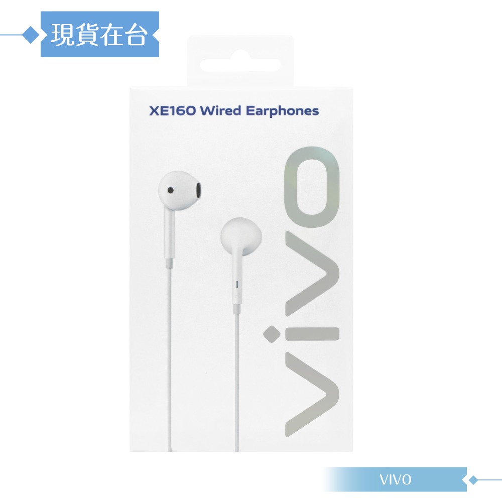 VIVO XE160 台灣正原廠盒裝 / 半入耳式線控耳機 Type-C (白色)-細節圖3