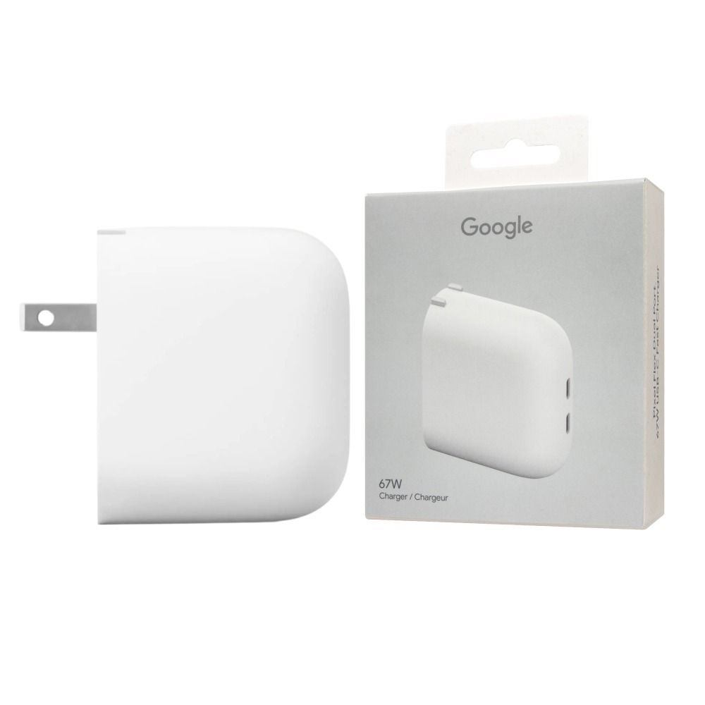 Google 原廠公司貨 Pixel Flex 67W USB-C 雙埠快速充電器 GZE60 (盒裝)-細節圖2