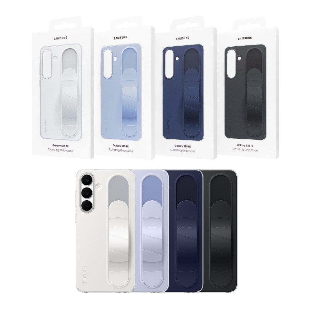 Samsung 三星 原廠公司貨 Galaxy S25 FE 立架式矽膠保護殼-附指環帶 GS731 (盒裝)-細節圖2