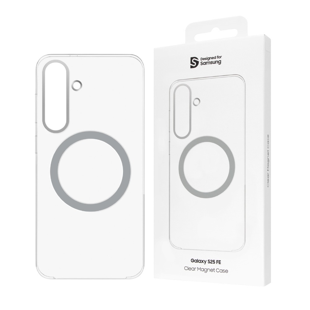 Samsung 三星 原廠公司貨 Galaxy S25 FE 透明磁吸保護殼 FFS731 (盒裝)-細節圖2