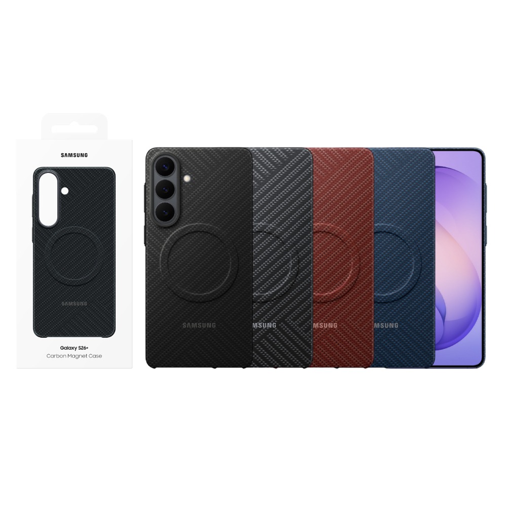 Samsung 三星 原廠公司貨 Galaxy S26+ 碳纖維磁吸保護殼 KS947 (盒裝)-細節圖2