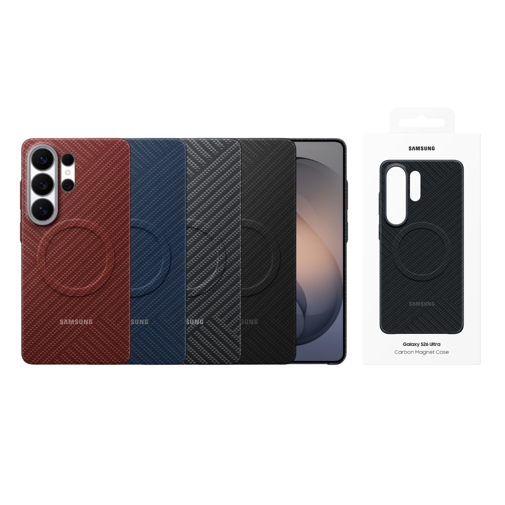 Samsung 三星 原廠公司貨 Galaxy S26 Ultra 碳纖維磁吸保護殼 KS948 (盒裝)-細節圖2
