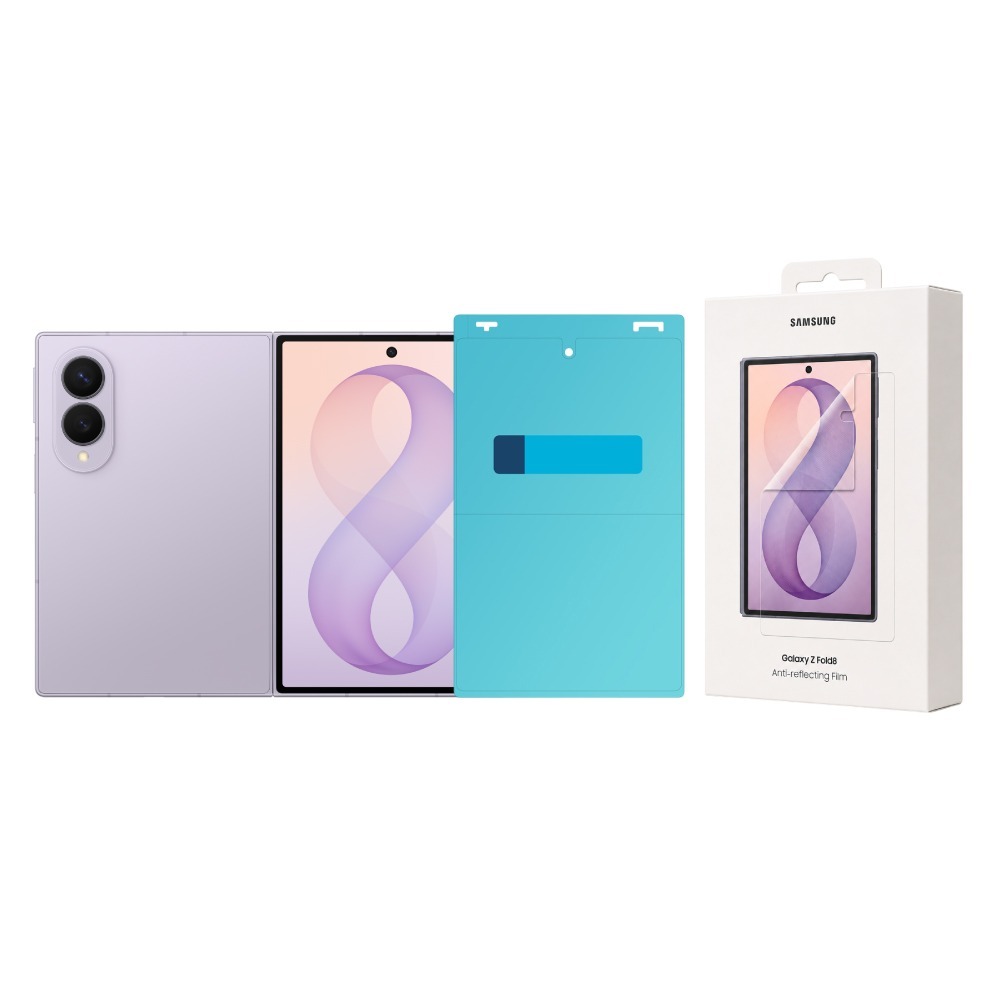 Samsung 三星 原廠公司貨 Galaxy Z Fold8 抗反光螢幕保護貼 UF971 - 內含2片保貼 (盒裝)-細節圖2