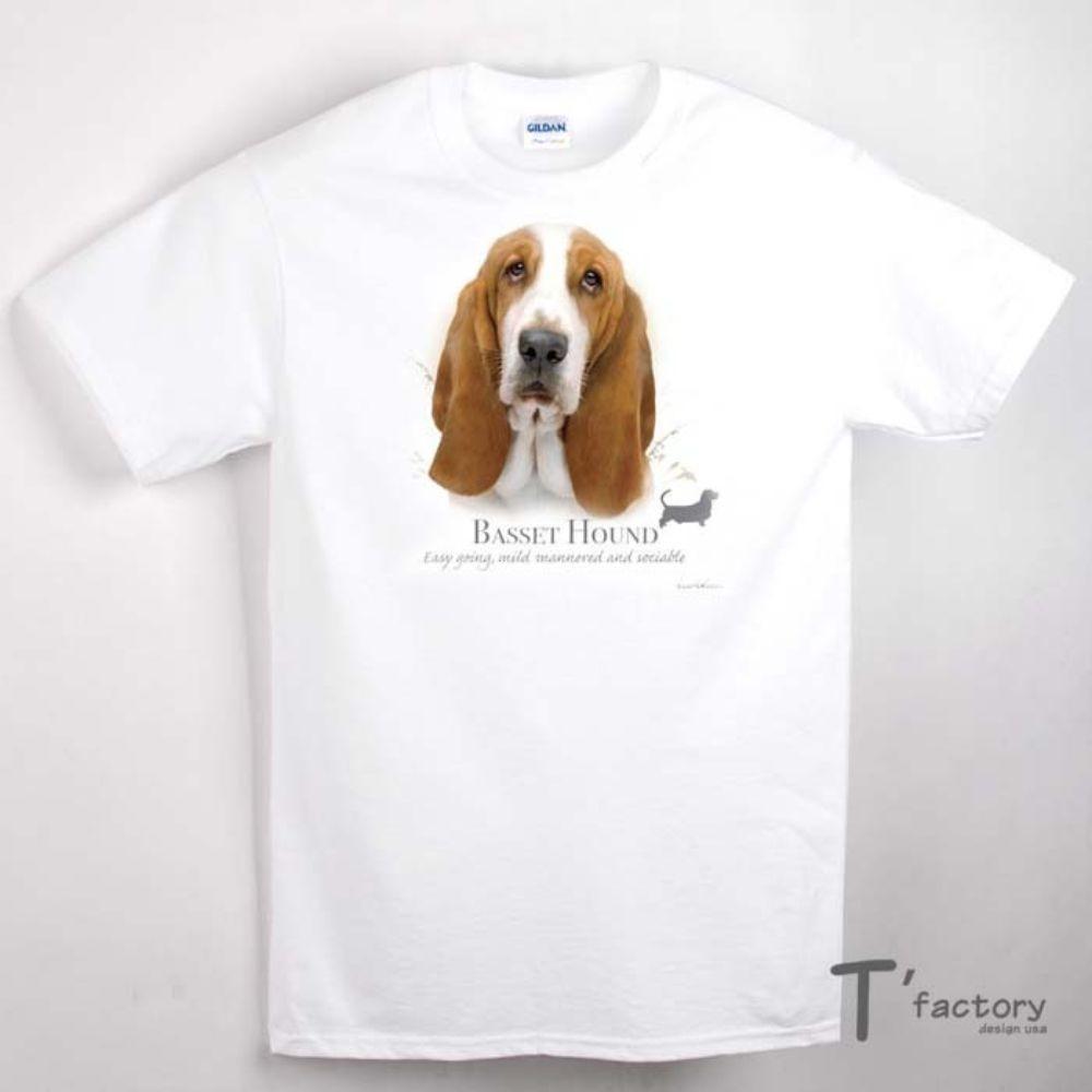 【T＇factory】自有品牌T恤 巴吉度獵犬 100%純美國棉GILDAN Tee  S/M/L號 現貨-細節圖2