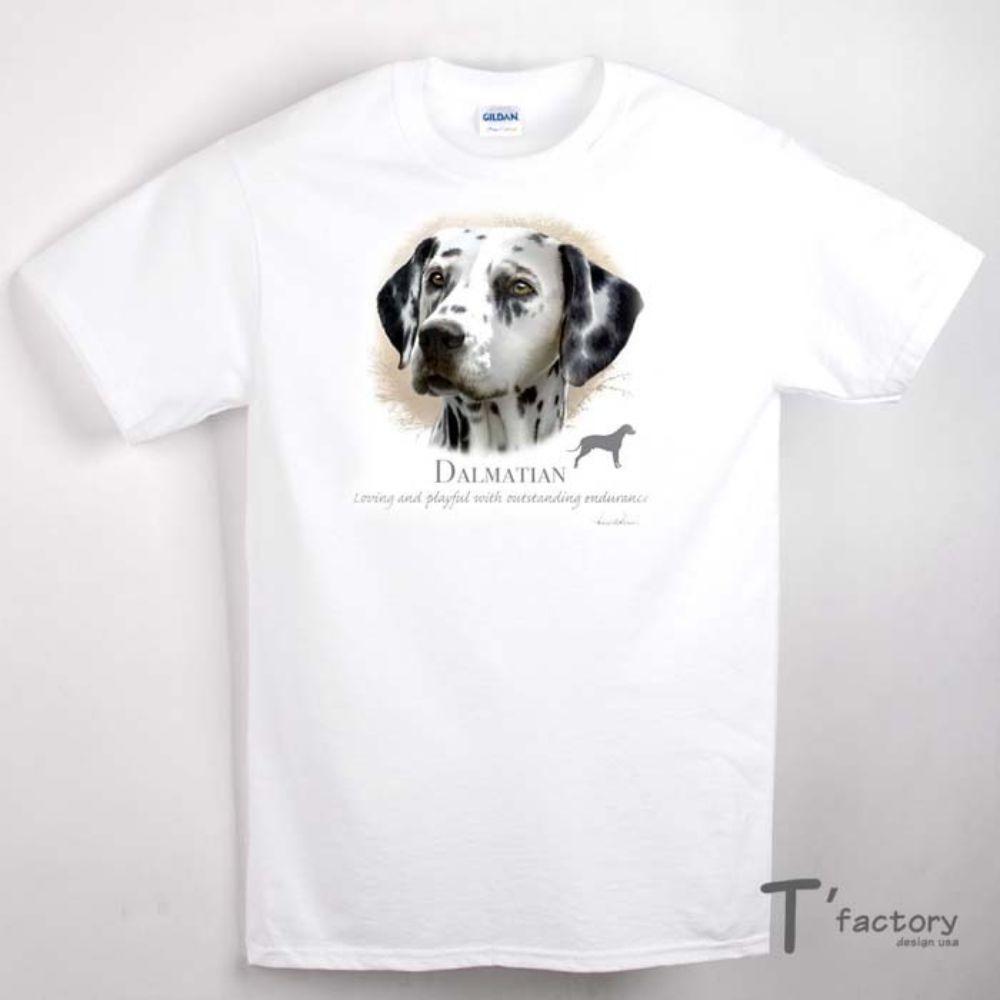 【T＇factory】自有品牌T恤 大麥町犬 100%純美國棉GILDAN Tee  S/M/L號 現貨-細節圖2