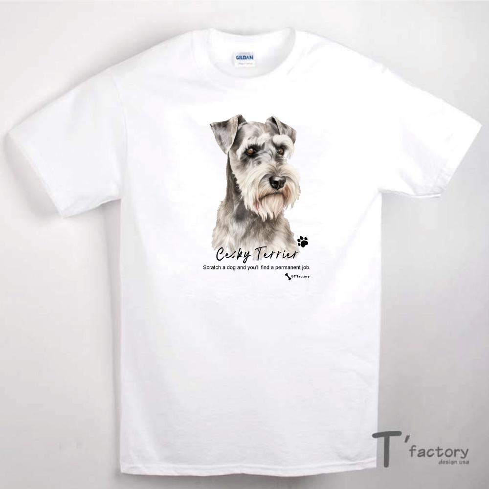 【T＇factory】捷克梗犬 成人S/M/L/XL號 新版GILDANT恤 100%純美國棉Tee 現貨-細節圖2