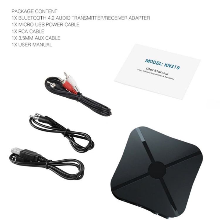 【Ｅ小舖】【台灣出貨】2合1藍牙發射接收器-細節圖4