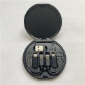 【Ｅ小舖】【台灣出貨】60W快充線 充電收納 usb轉接頭 手機支架 充電線盒-規格圖10