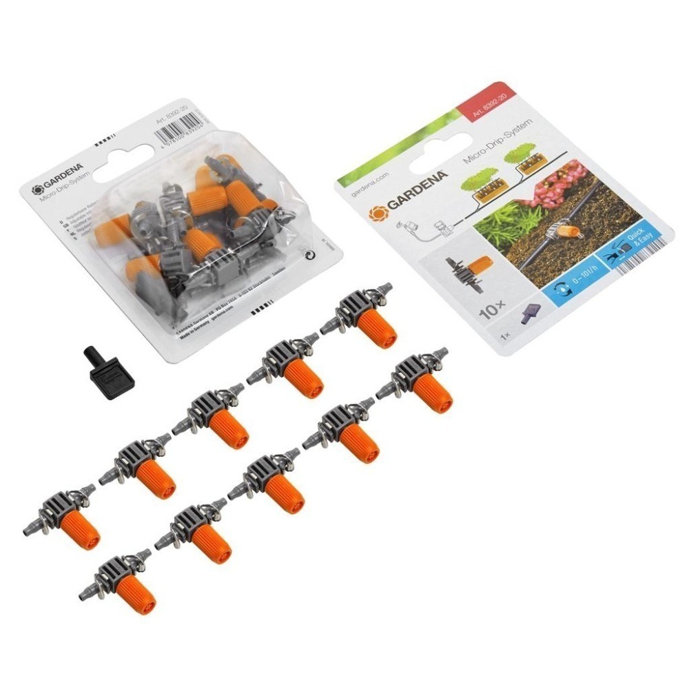 【GARDENA】功能型控水定時器Select 1891細管套組 “計時器 自動澆水灌溉 大螢幕套組  德國製造-細節圖6