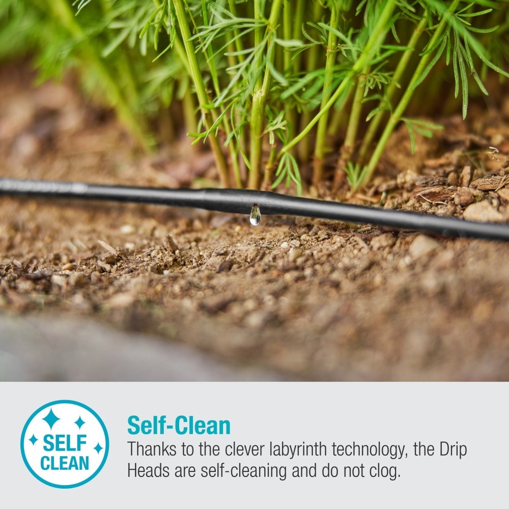 【GARDENA】 滴灌水管一小時/1.5L_4.6mmX15M 1362-細節圖4