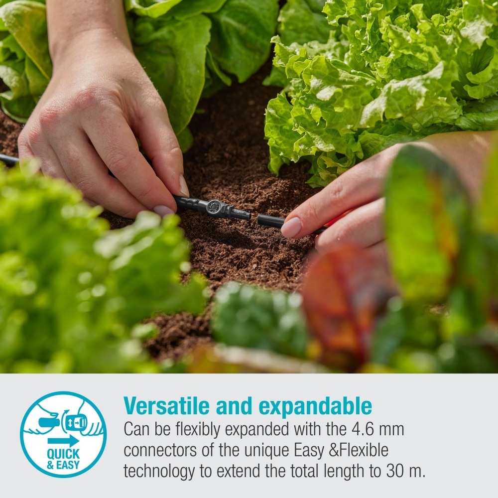 【GARDENA】 滴灌水管一小時/1.5L_4.6mmX15M 1362-細節圖7