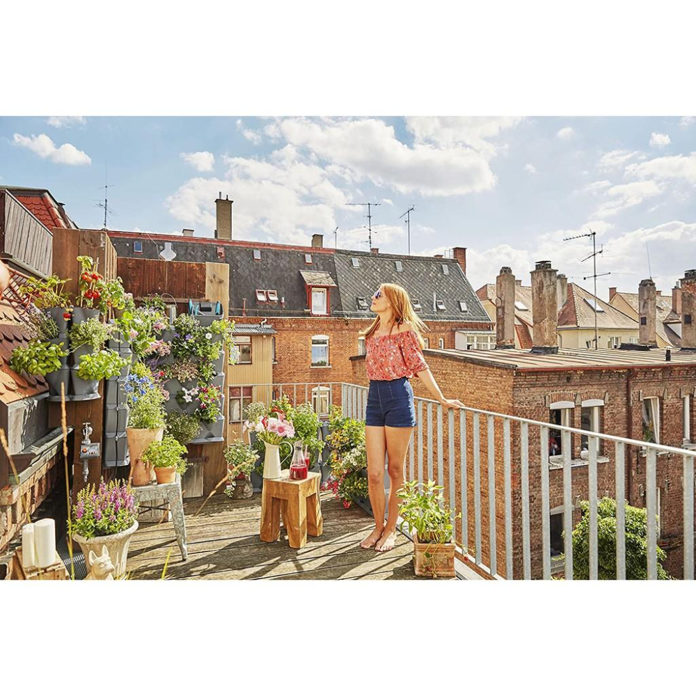 【GARDENA】 Nature Up!牆面植栽盆套組 13150-細節圖9