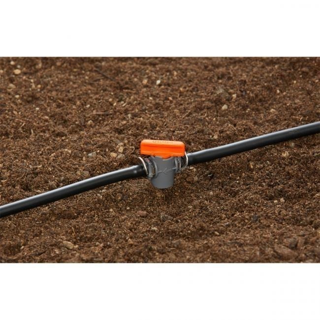 【GARDENA】 一字水管閥門止水連接器4.6mm 8357-細節圖2