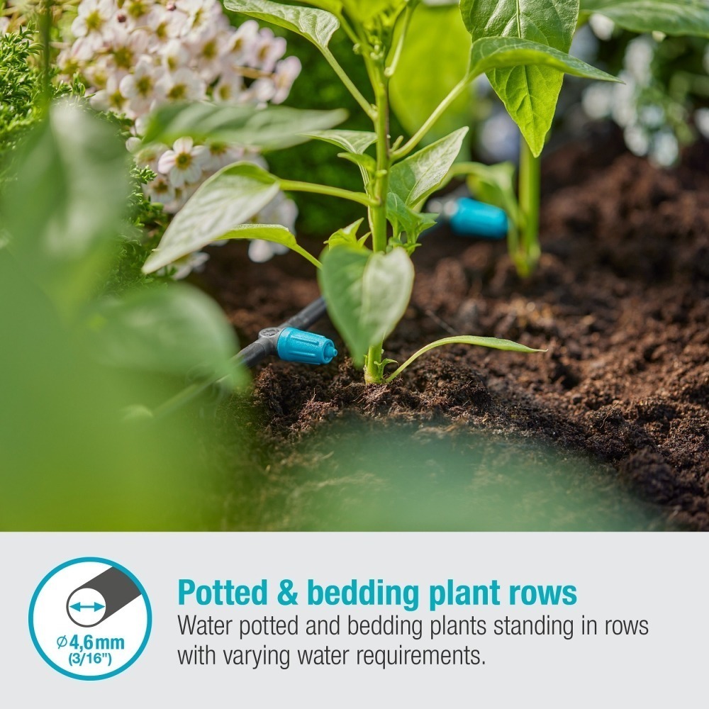 【GARDENA 景觀園藝】微調式滴水頭 (10入)(4.6mm) 13315-細節圖5