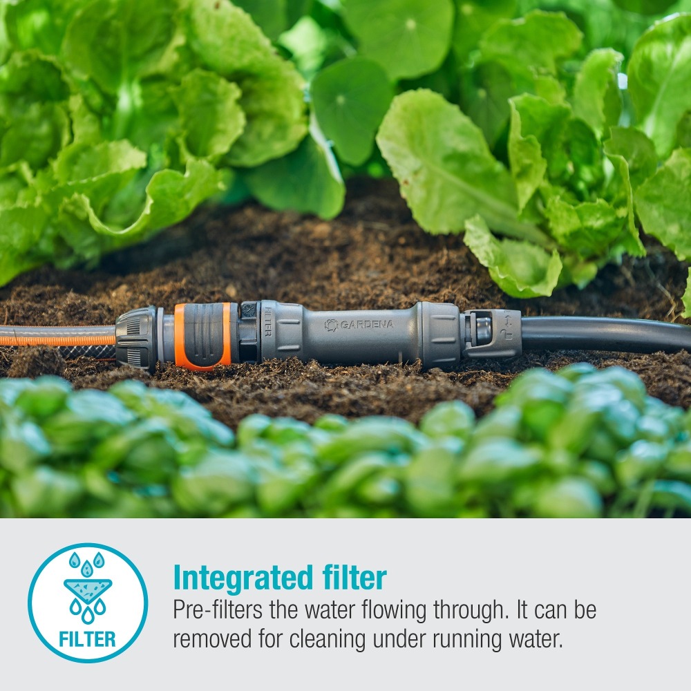 【GARDENA 景觀園藝】 水徑轉換過濾器1000(13mm/4.6mm) 13333-細節圖8