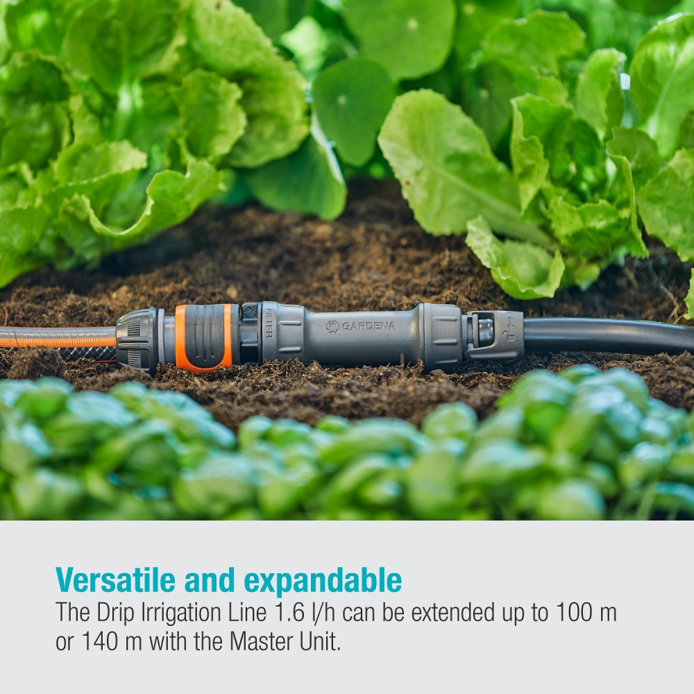 【GARDENA 景觀園藝】 微滴灌樹籬/灌木叢套件 1.6 l/h 13MM×50M 13501-細節圖9