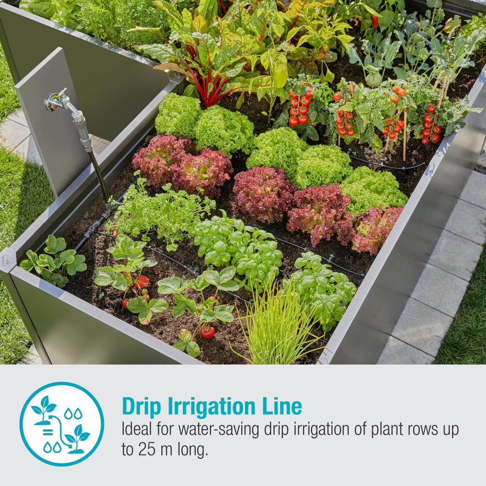 【GARDENA 景觀園藝】 微滴灌地上/地下滴灌管 1.6 l/h 13MM×25M  13503-細節圖4