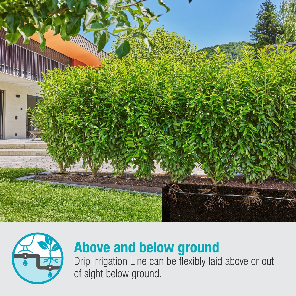 【GARDENA 景觀園藝】 微滴灌地上/地下滴灌管 1.6 l/h 13MM×25M  13503-細節圖6