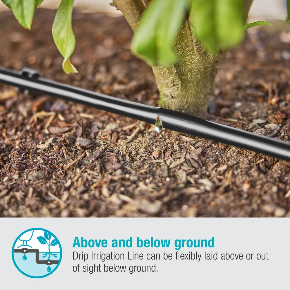 【GARDENA 景觀園藝】 微滴灌地上/地下滴灌管 1.6 l/h 13MM×50M 13504-細節圖7