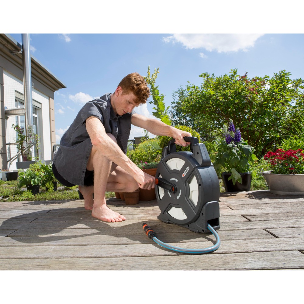 【GARDENA 景觀園藝】 陽台水管收納組 10m 18400-細節圖9