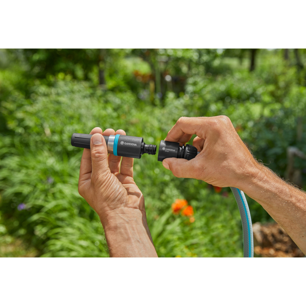 【GARDENA 景觀園藝】 EcoLine止水型水管快接頭 13mm ( 裸包裝版 ) 18908-0070000-細節圖7