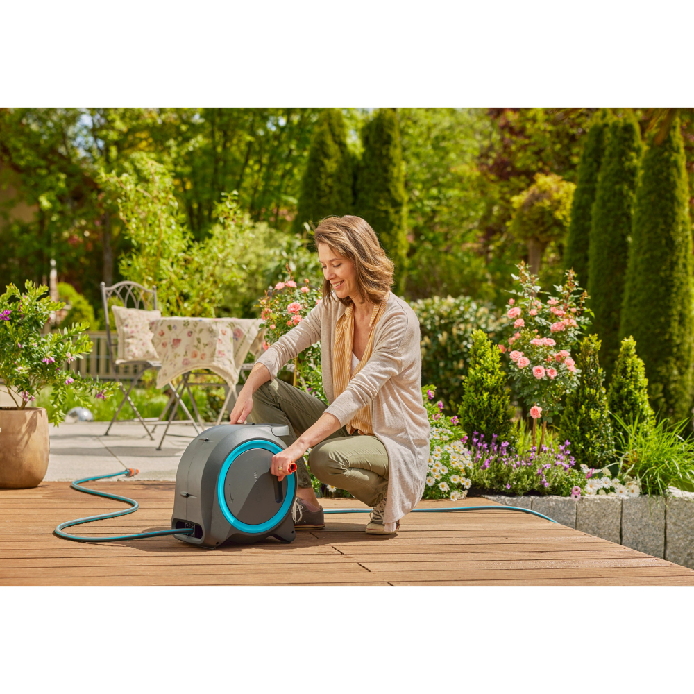 【GARDENA 景觀園藝】掛壁式水管箱組25M 18695-細節圖8