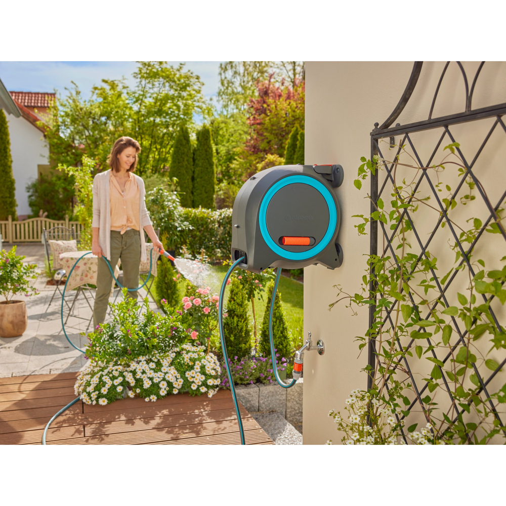 【GARDENA 景觀園藝】掛壁式水管箱組25M 18695-細節圖9