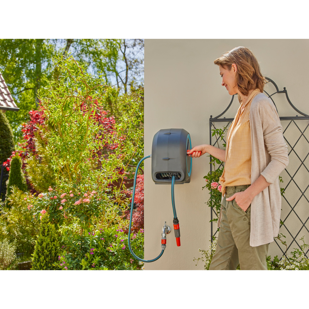 【GARDENA 景觀園藝】掛壁式水管箱組25M 18695-細節圖10