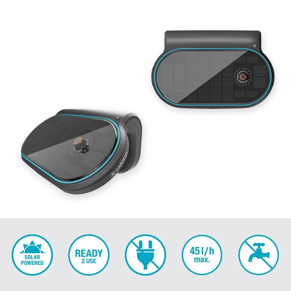 【GARDENA 景觀園藝】太陽能自動灌溉組(L) 13330-細節圖2