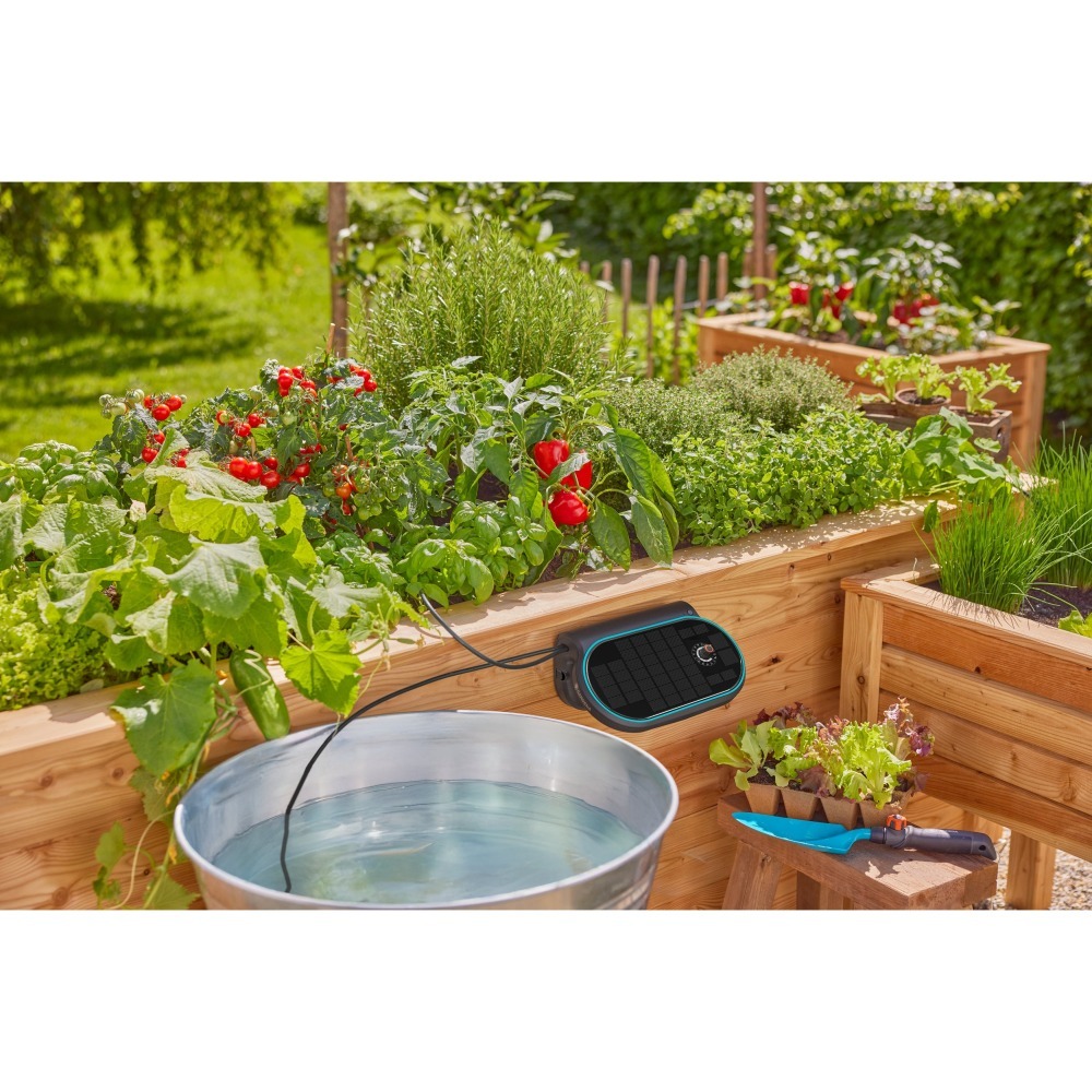 【GARDENA 景觀園藝】太陽能自動灌溉組(L) 13330-細節圖11