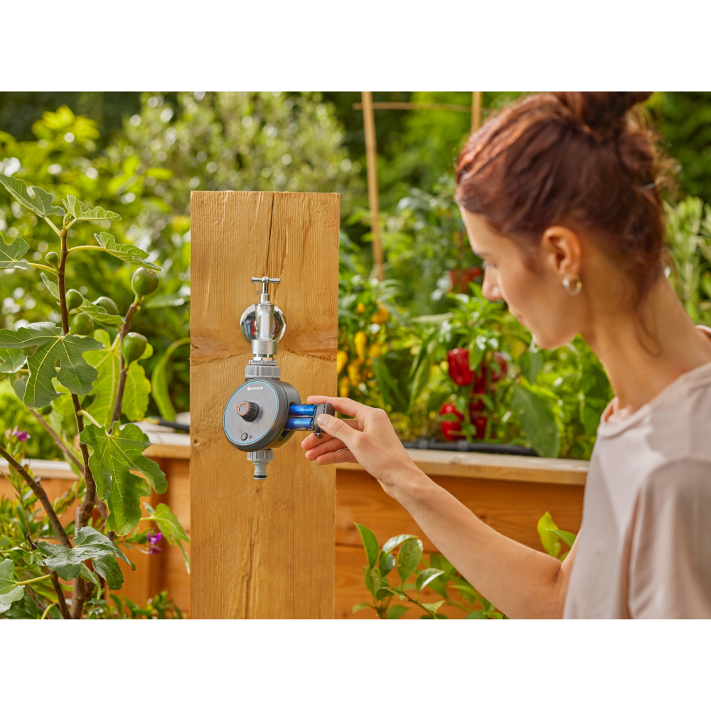 【GARDENA 景觀園藝】 基礎型控水定時器Easy 1896 “計時器 自動澆水灌溉 ”-細節圖3