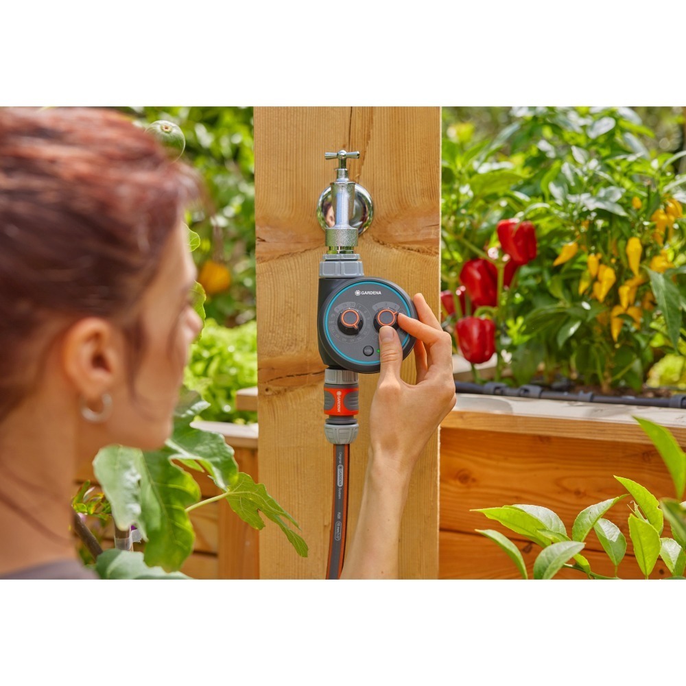 【GARDENA 景觀園藝】 進階型控水定時器EasyPlus 1897 “計時器 自動澆水灌溉 ”-細節圖4