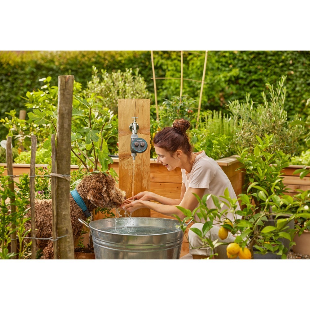 【GARDENA 景觀園藝】 進階型控水定時器EasyPlus 1897 “計時器 自動澆水灌溉 ”-細節圖7