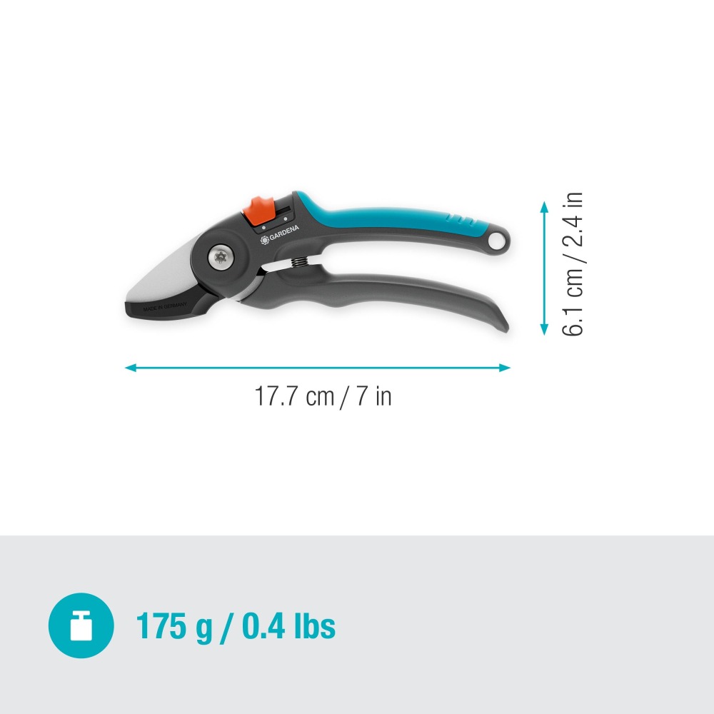【GARDENA 景觀園藝】 Dry Wood 高級修剪鋏20mm A/V 12240 “園藝”“剪刀”-細節圖3