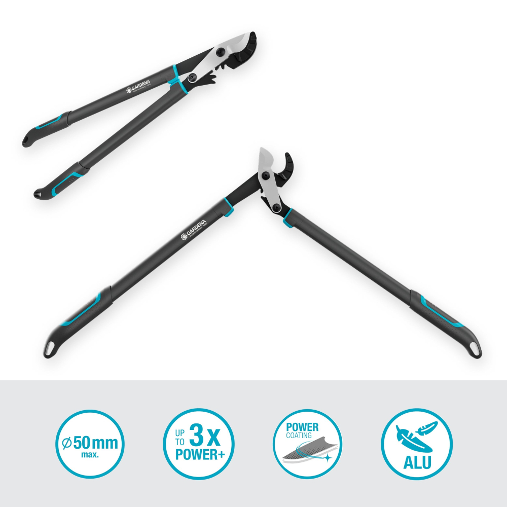 【GARDENA 景觀園藝】 砧板型省力粗枝剪750A 12052 “園藝”“剪刀”-細節圖2