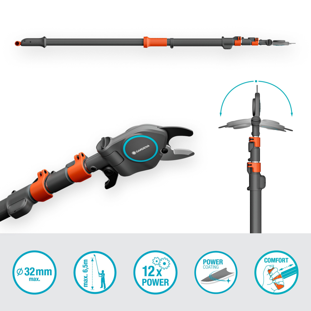 【GARDENA 景觀園藝】 高枝剪175-400B 12081 “園藝”“剪刀”-細節圖2