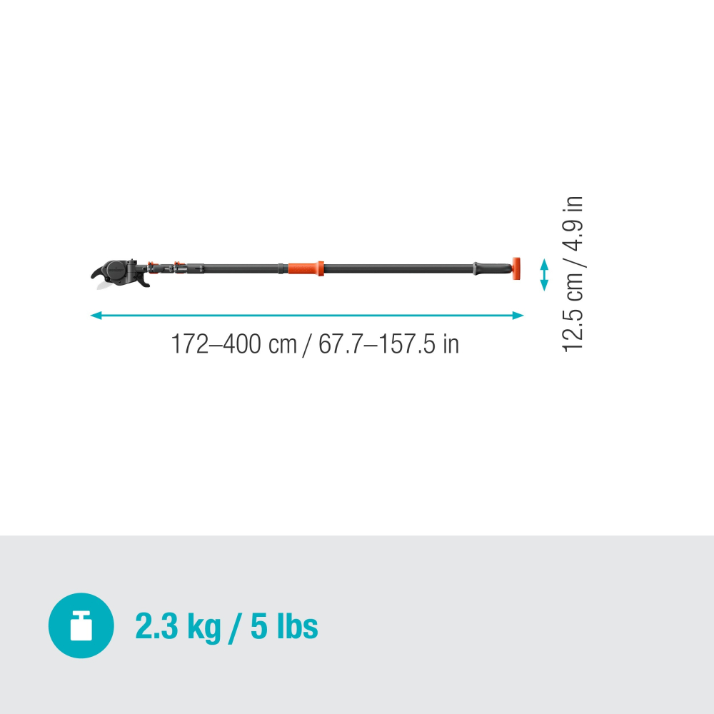 【GARDENA 景觀園藝】 高枝剪175-400B 12081 “園藝”“剪刀”-細節圖3