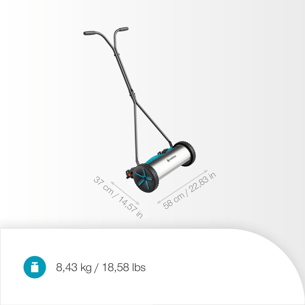 【GARDENA 景觀園藝】Comfort400型手推滾刀式割草機 11760-細節圖2