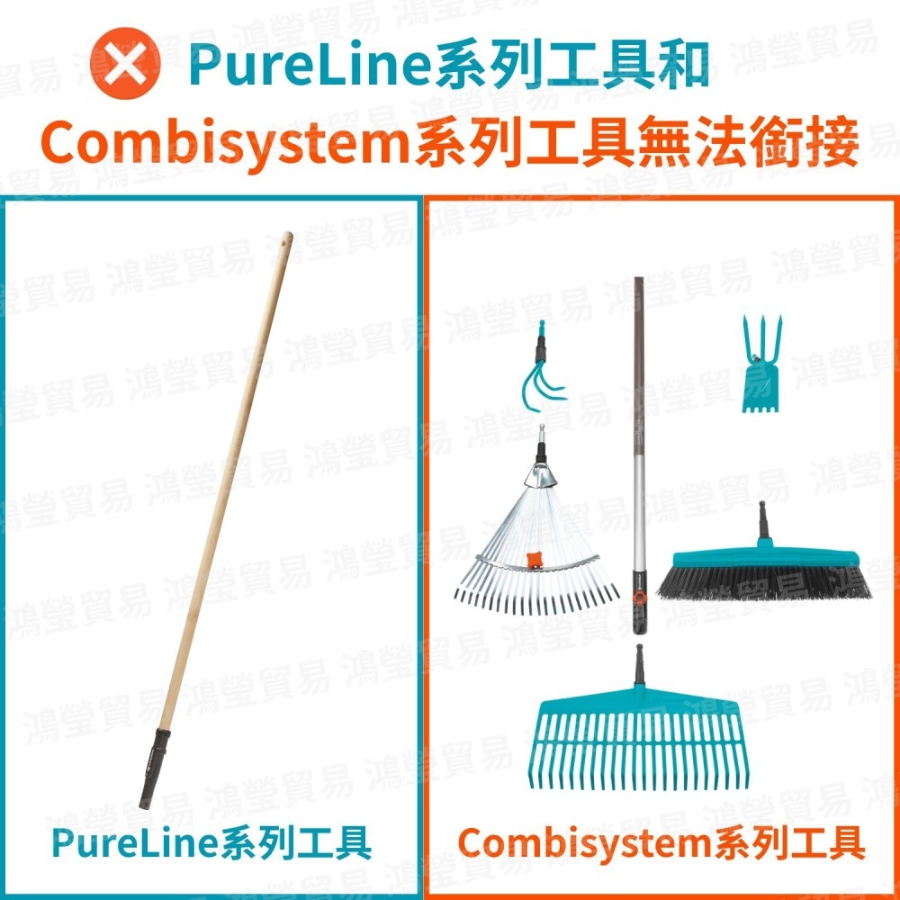 【GARDENA 景觀園藝】PureLine 三爪鬆土耙 17308-細節圖2