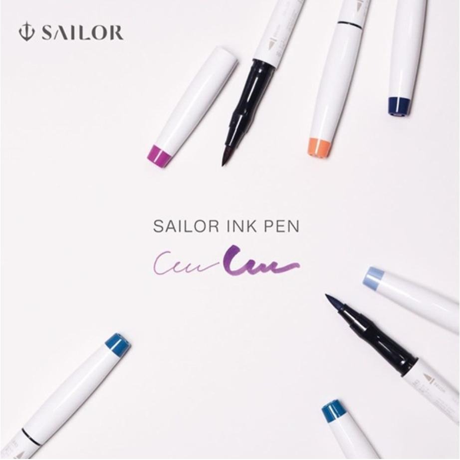 限定款 寫樂SAILOR 水性墨水筆3色組『潮風之奏（潮風の奏）/夕凪之調（夕凪の調）』【立夏手帳生活】-細節圖7