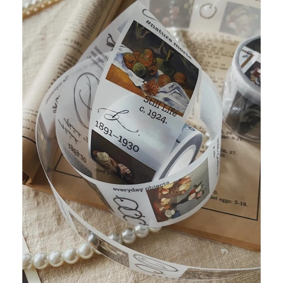 茄子先生 靜物畫 4cm 霧面PET膠帶 【立夏手帳生活】-細節圖4