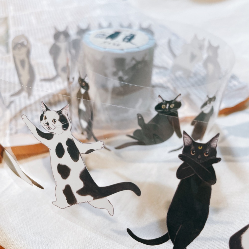 『膠帶分裝』補補貓大衛煮愛 全系列循環分裝下單區【立夏手帳生活】-細節圖4