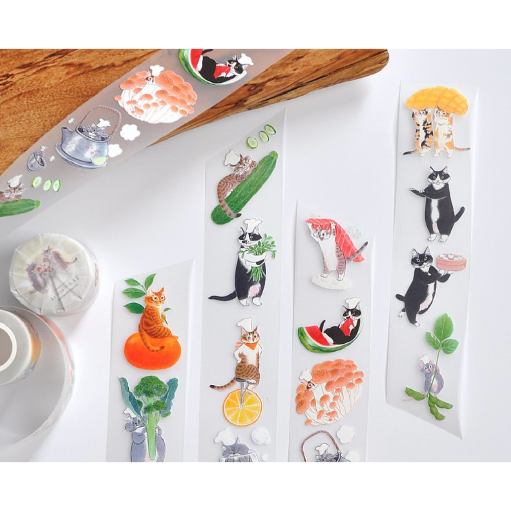 『膠帶分裝』補補貓大衛煮愛 全系列循環分裝下單區【立夏手帳生活】-細節圖4