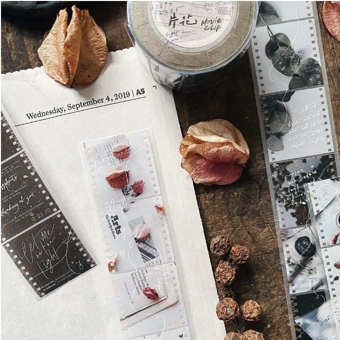 茄子先生 片花 3.5cm 霧面PET膠帶 【立夏手帳生活】-細節圖2